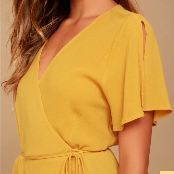 GOLDEN YELLOW MAXI 💛 - Picture 3 of 3